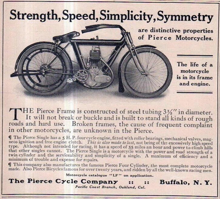 1912 PIERCE AD
