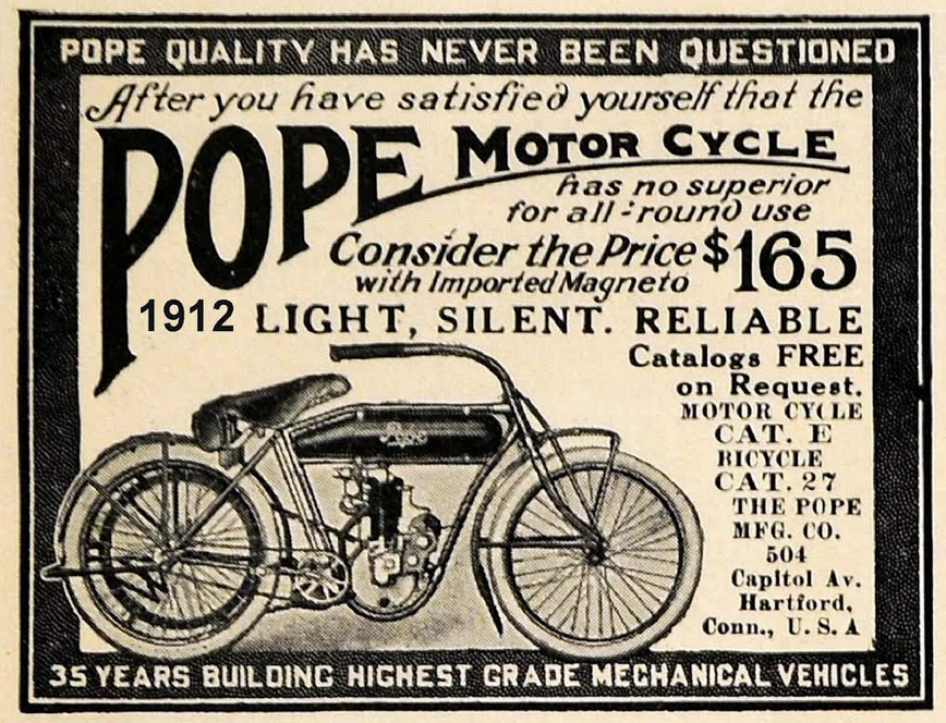 1912 POPE AD