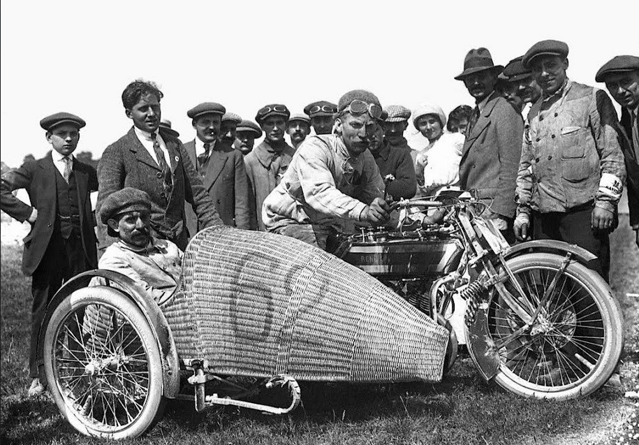 1914 GP DE FRANCE FONTAINBLEU MEURIOT RENE GILLET