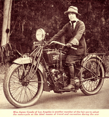 1918 EXCELSIOR WOMAN