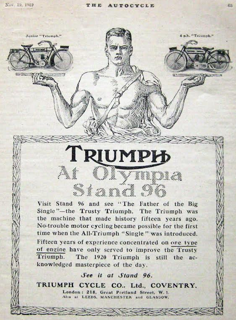 1919 TRIUMPH AD