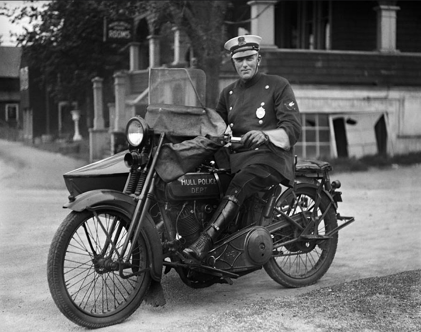 1920ish HARLEY SMART COP