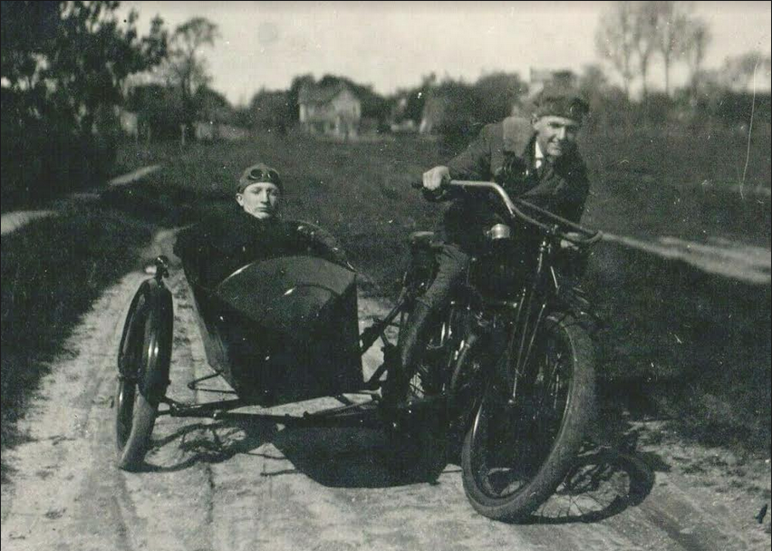 1920ish INDIAN LEANING COMBO