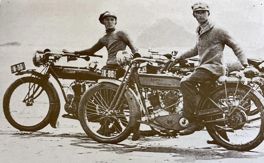 1920s HARLEY AND INDIAN