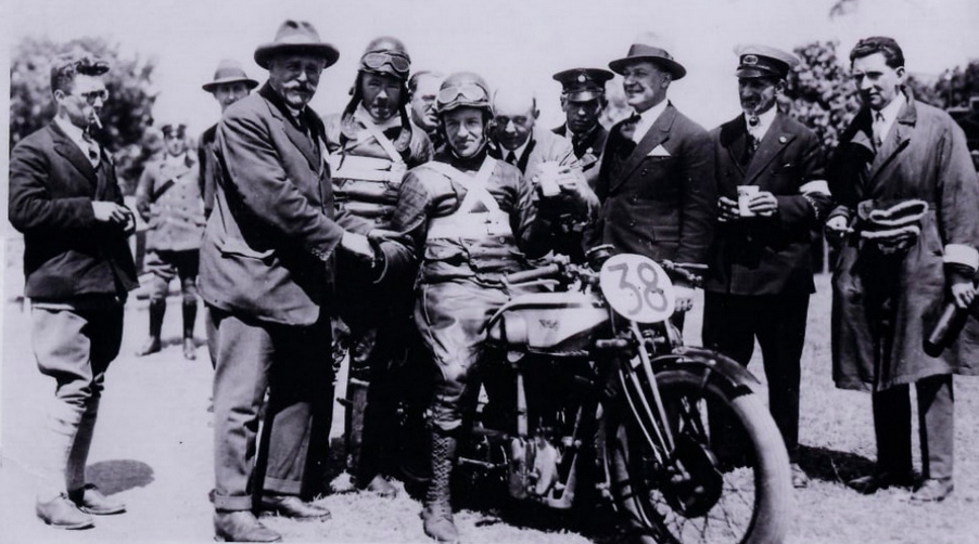 1927 TT BENNET + PA NORTON