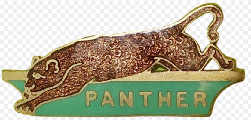 1950s PANTHER BADGE
