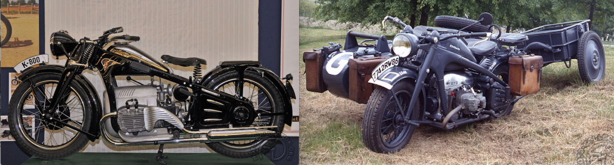 A-Z KUCHEN ZUNDAPP 800/4+KS750