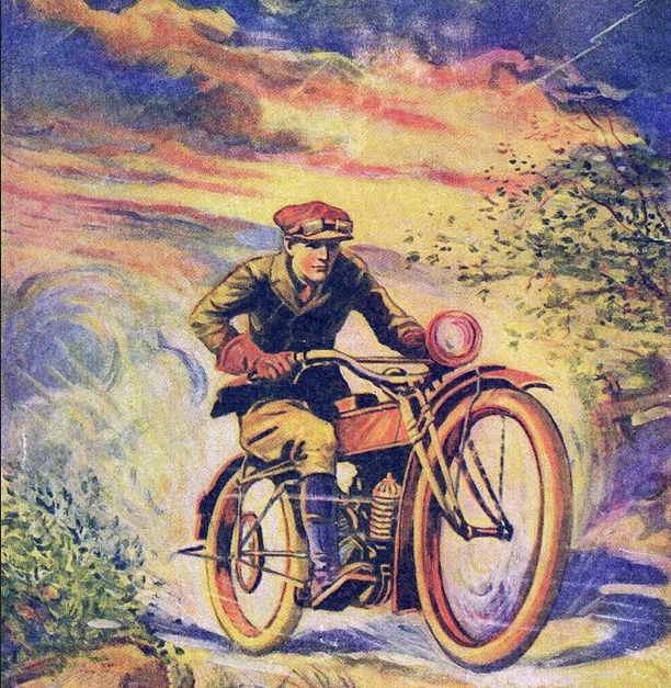 CARTOONS 1910 RIDER