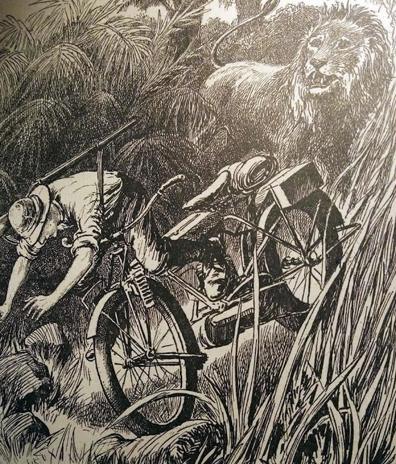 CARTOONS 1916 AFRICA