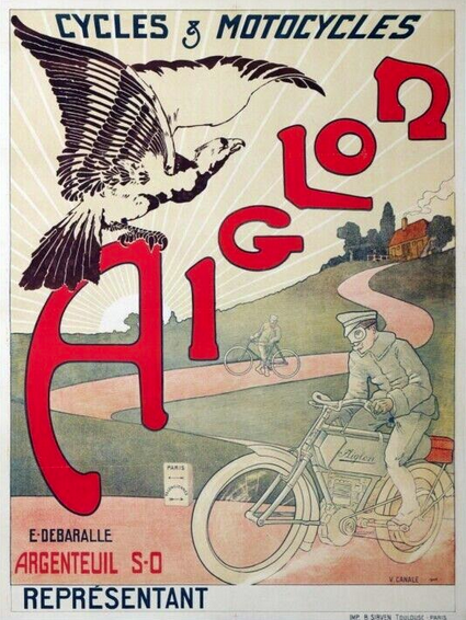 CARTOONS AIGLON POSTER