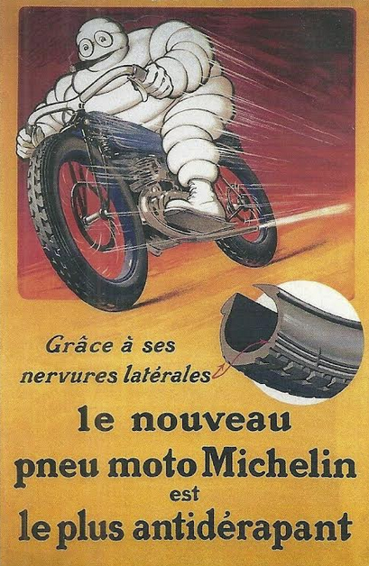 CARTOONS BIBENDUM RIDES