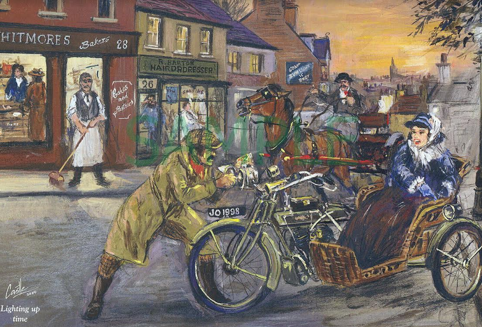 CARTOONS LIGHTING UP TIME