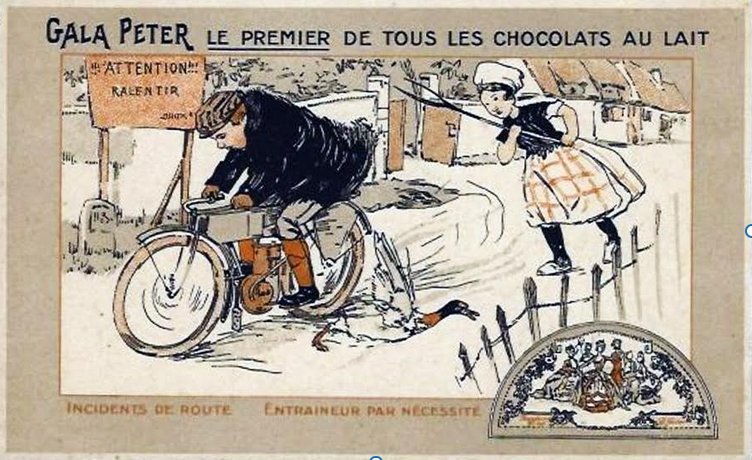 CARTOONS MILK CHOCOLATE AD