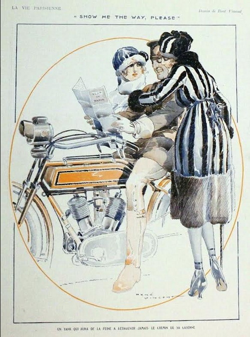 CARTOONS WW1 VIE PARISIENNE