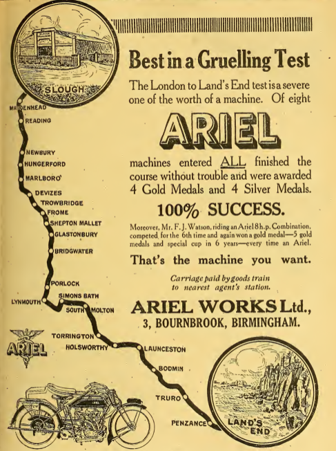 1922 ARIEL landsend AD