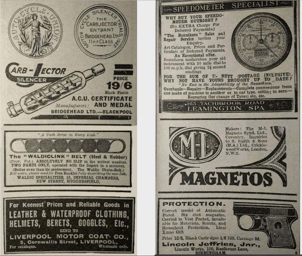 1927 BELT GUN + ADS