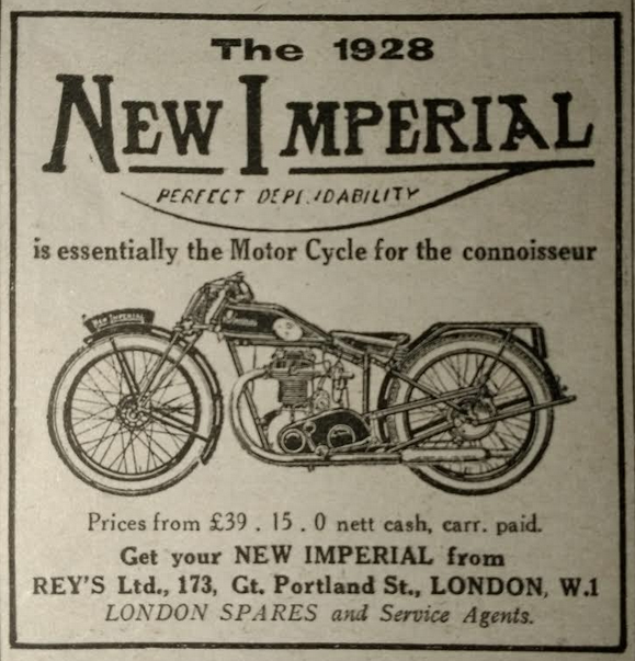 1927 NEWIMP AD