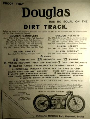 1928 DUGGIE SPEEDWAY AD
