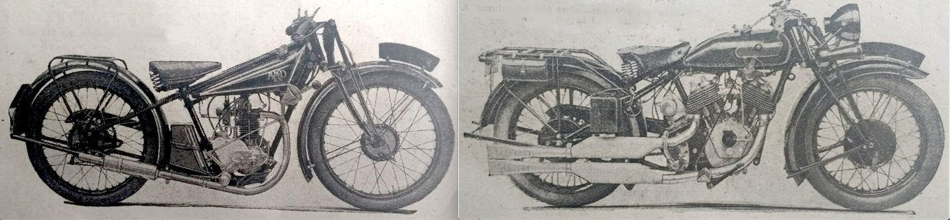 1928 SHOW BIKES AKD ENFIELD