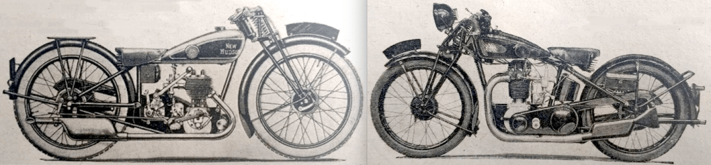 1928 SHOW BIKES NEW HUDSON NEW HENLEY