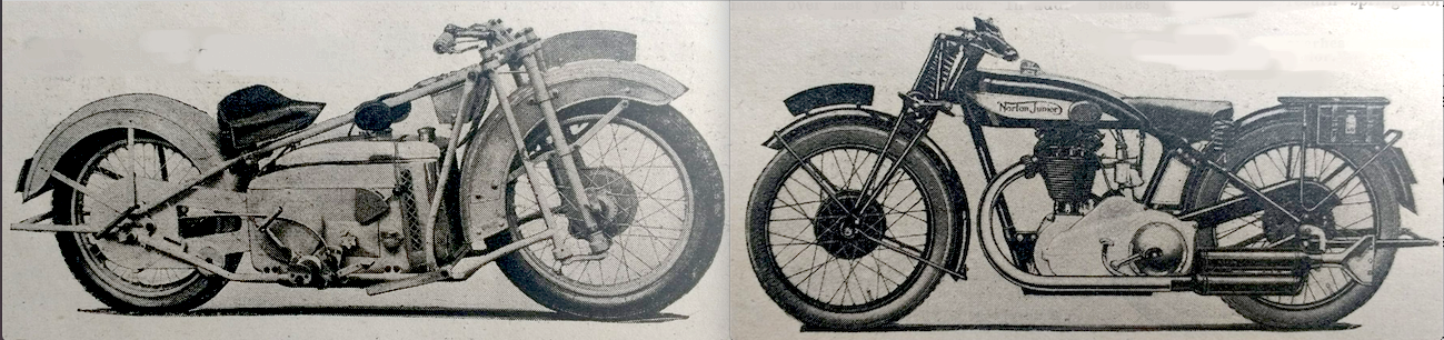 1928 SHOW BIKES OEC NORTON