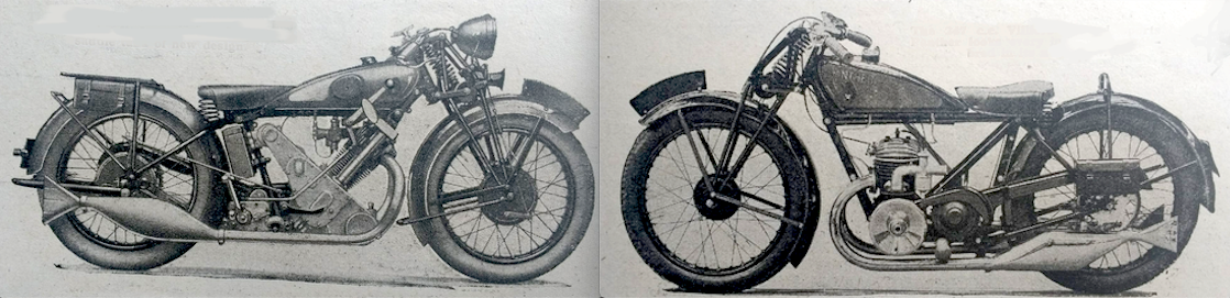 1928 SHOW BIKES PANTHERS