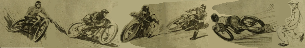 1928 SPEEDWAY SKETCHES