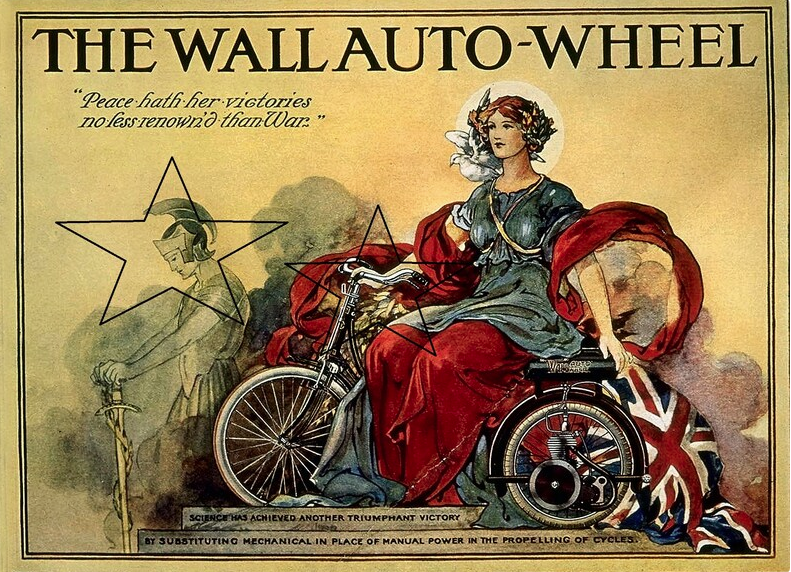 1920 WALL AUTO WHEEL AD