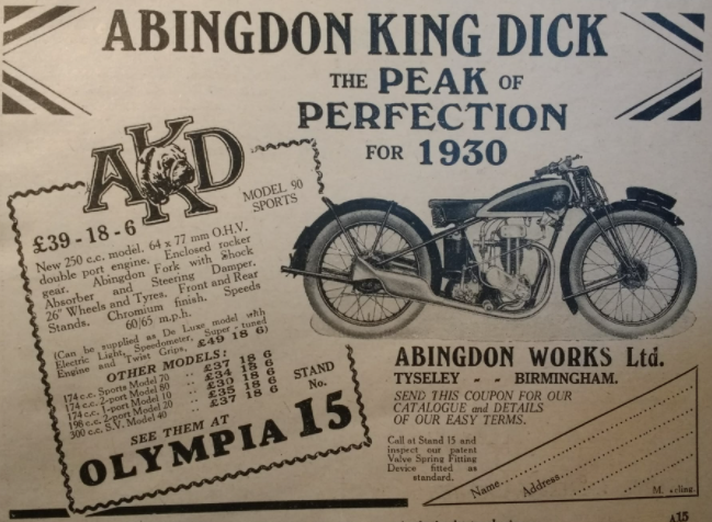 1929 AKD AD