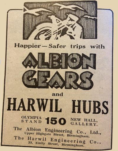 1929 ALBION AD