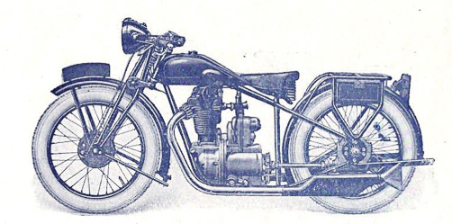 1929 ALCYON 500 SHAFTY