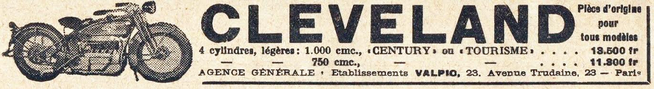 1929 CLEVELAND AD