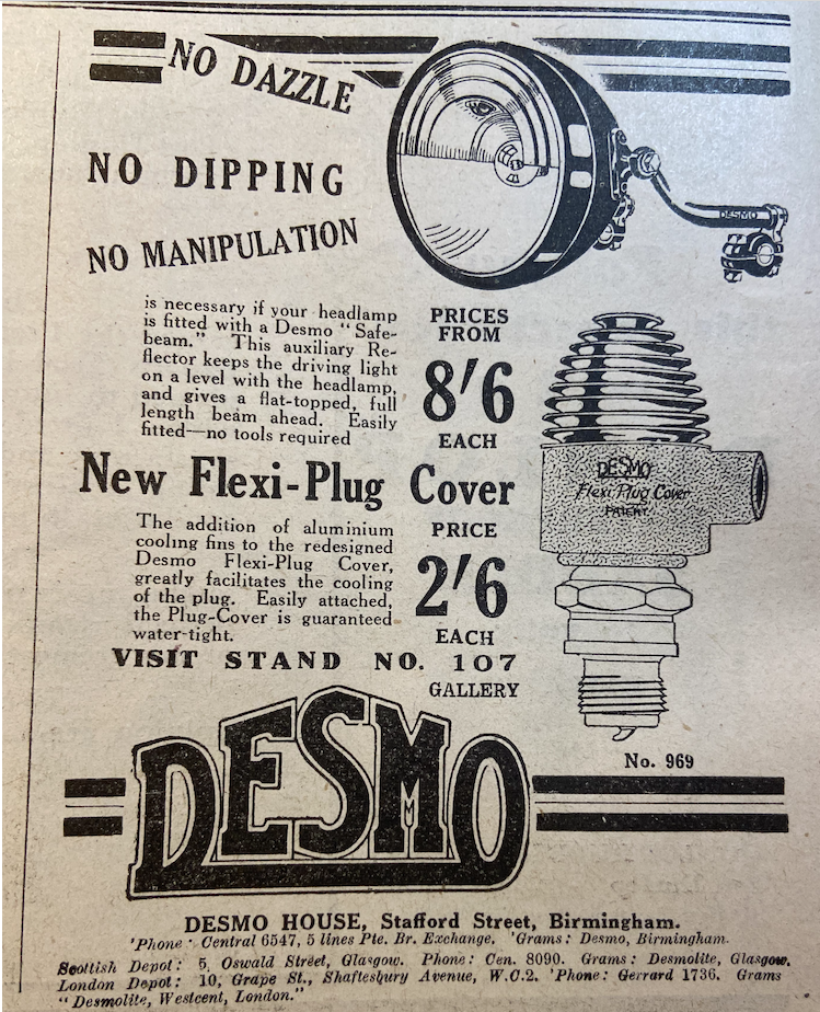1929 DESMO AD