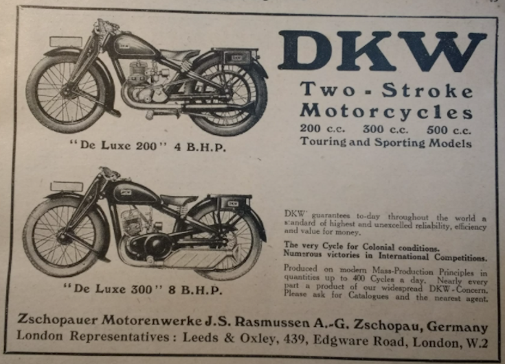 1929 DKW AD