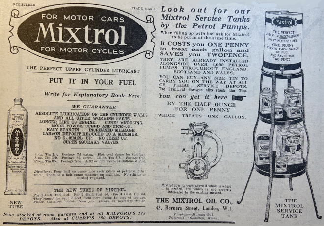 1929 MIXTROL AD
