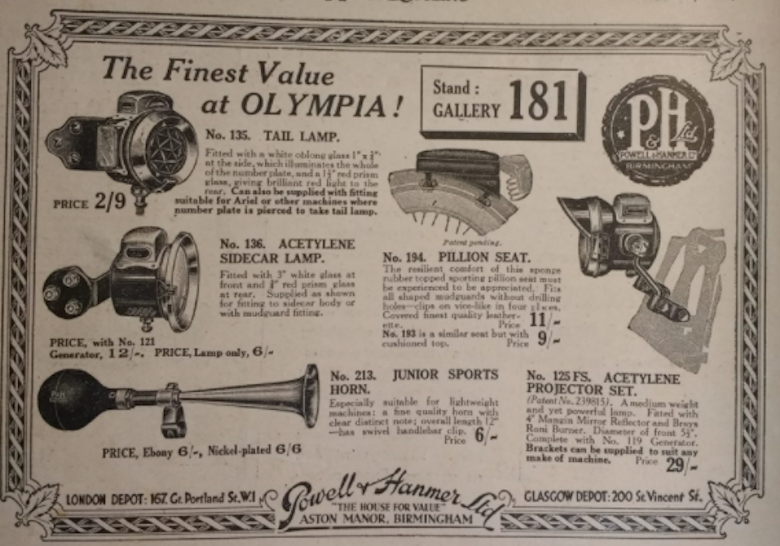1929 P&H AD
