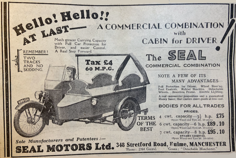 1929 SEAL AD
