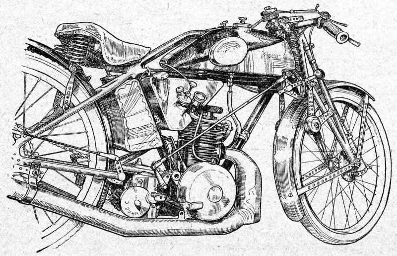 CARTOONS 1929 MONET GOYON FRENCH GP WIN