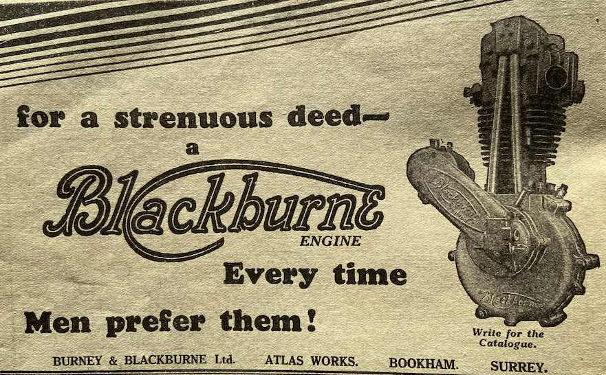 1930 BLACKBURNE AD
