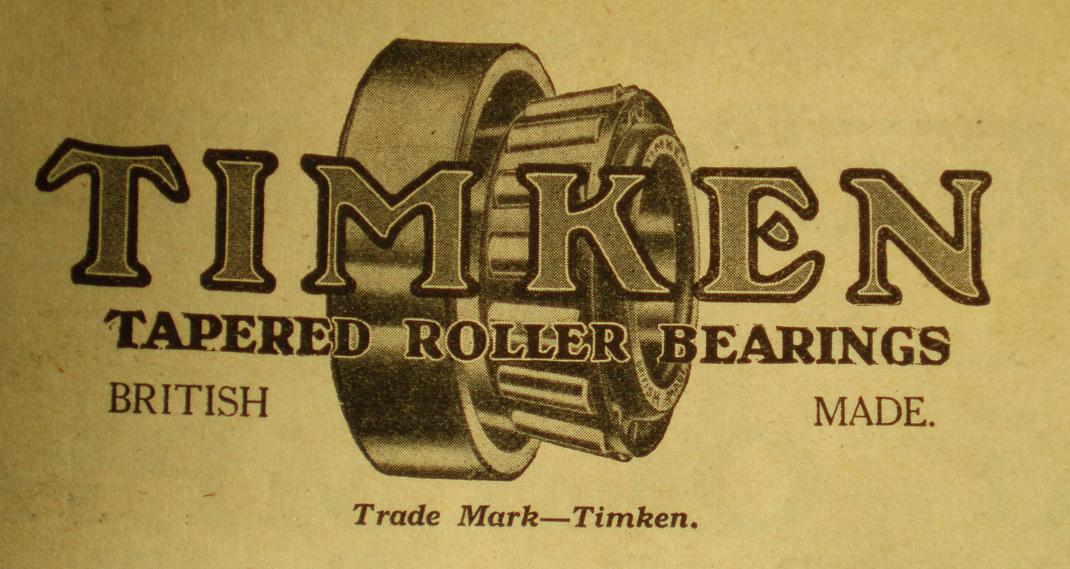 1930 TIMKEN AD