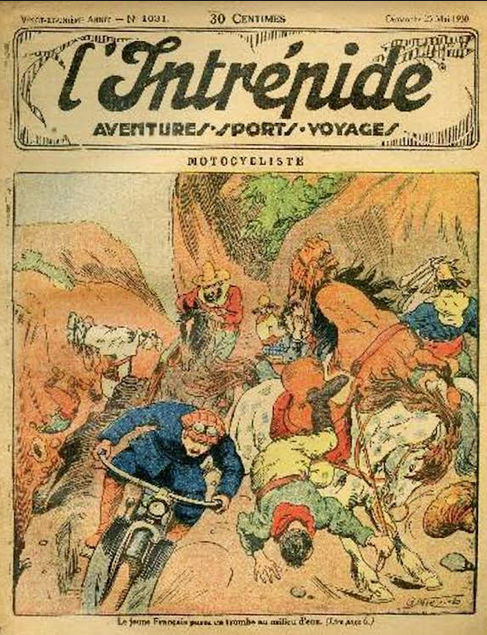 CARTOONS 1930 L'INTREPIDE COVER