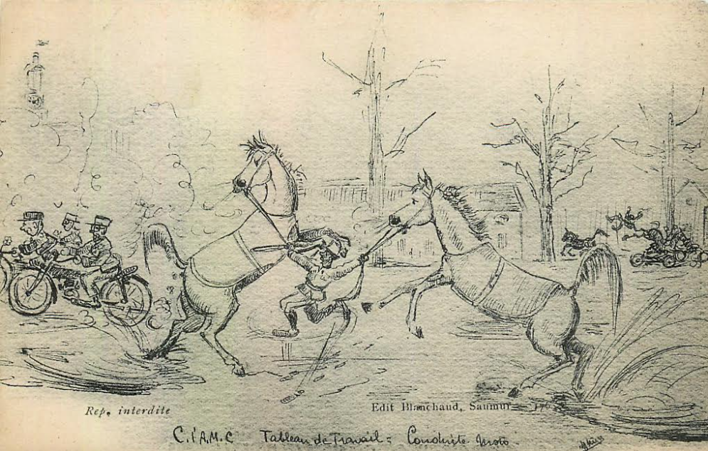 CARTOONS CAVALRY VS DRS