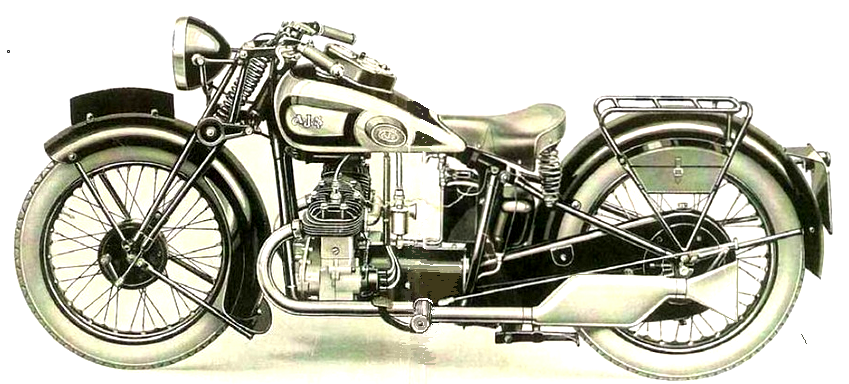 1931 AJS TRANSVERSE V2