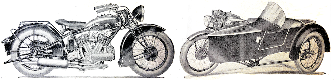 1931 BSA V2+SCAR
