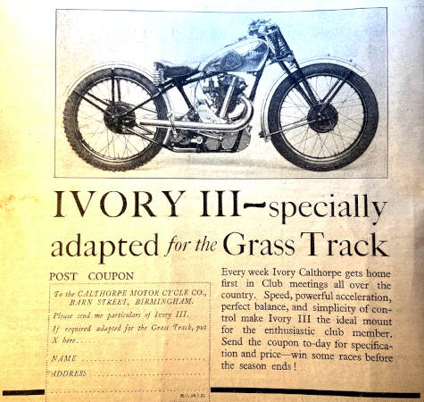 1931 IVORY III AD