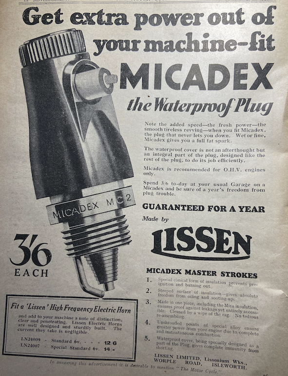 1931 MICADEX AD