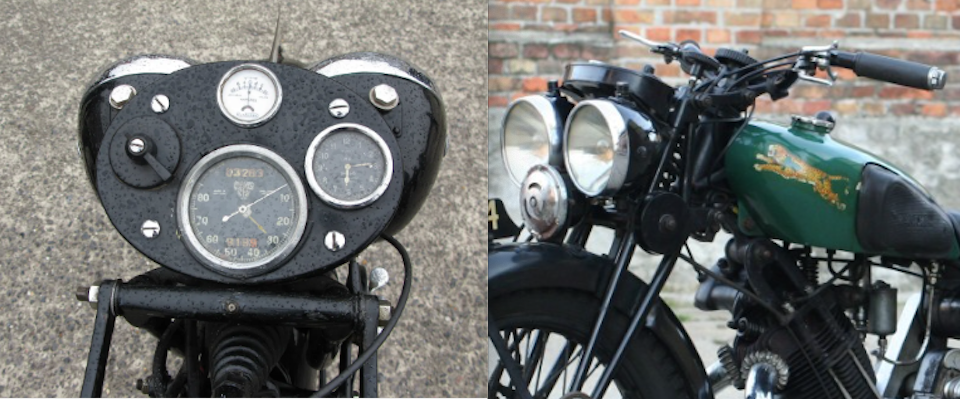 1931 PANTHER TWIN HEADLIGHT