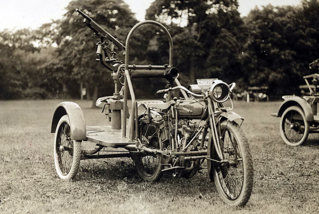 WW1 MARLIN AA MG SCAR