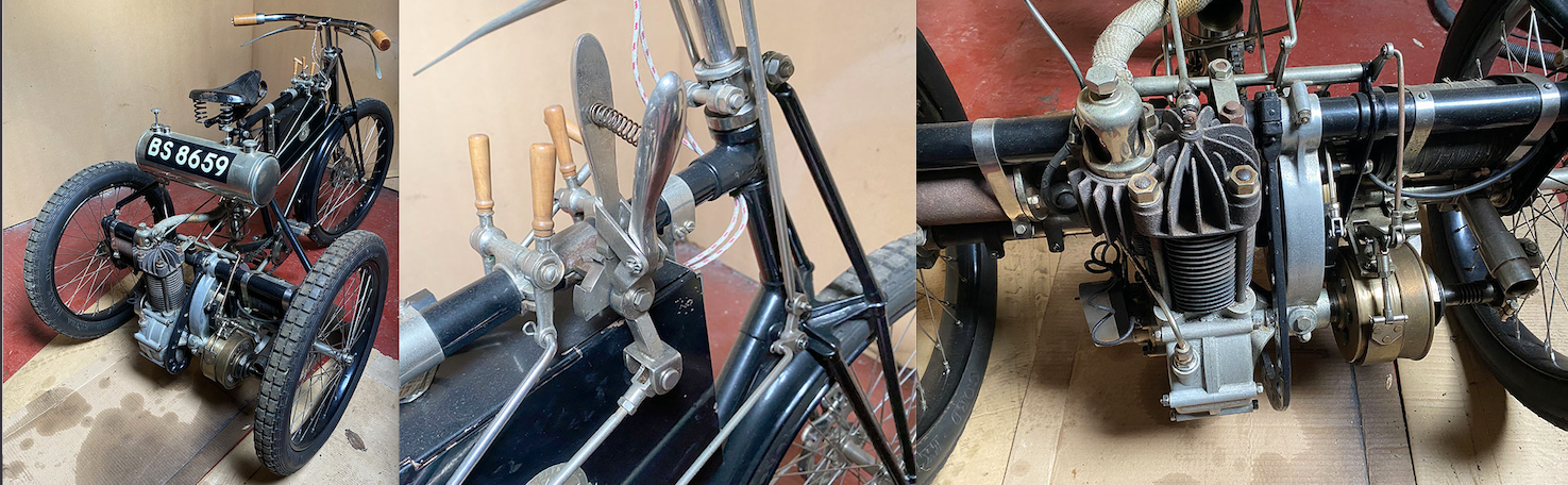 1898 DE DION BOUTON TRIKE DETAILS
