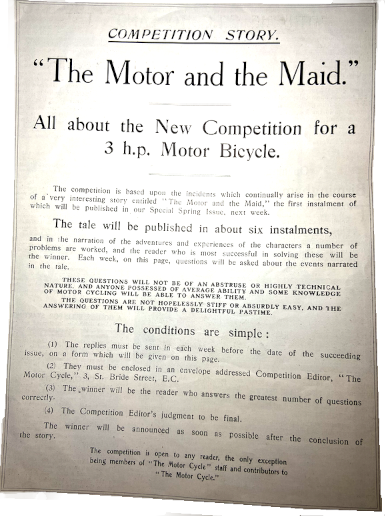 1904 MOTOR MAID AD